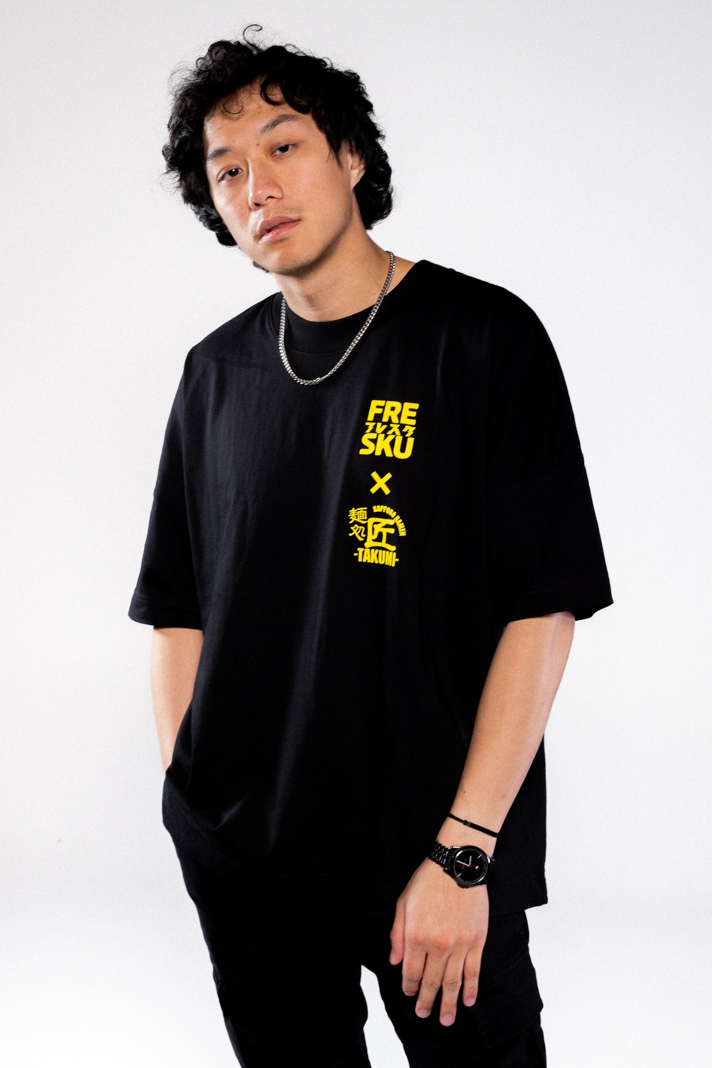 Fresku x Takumi Collaboration Black T-Shirt