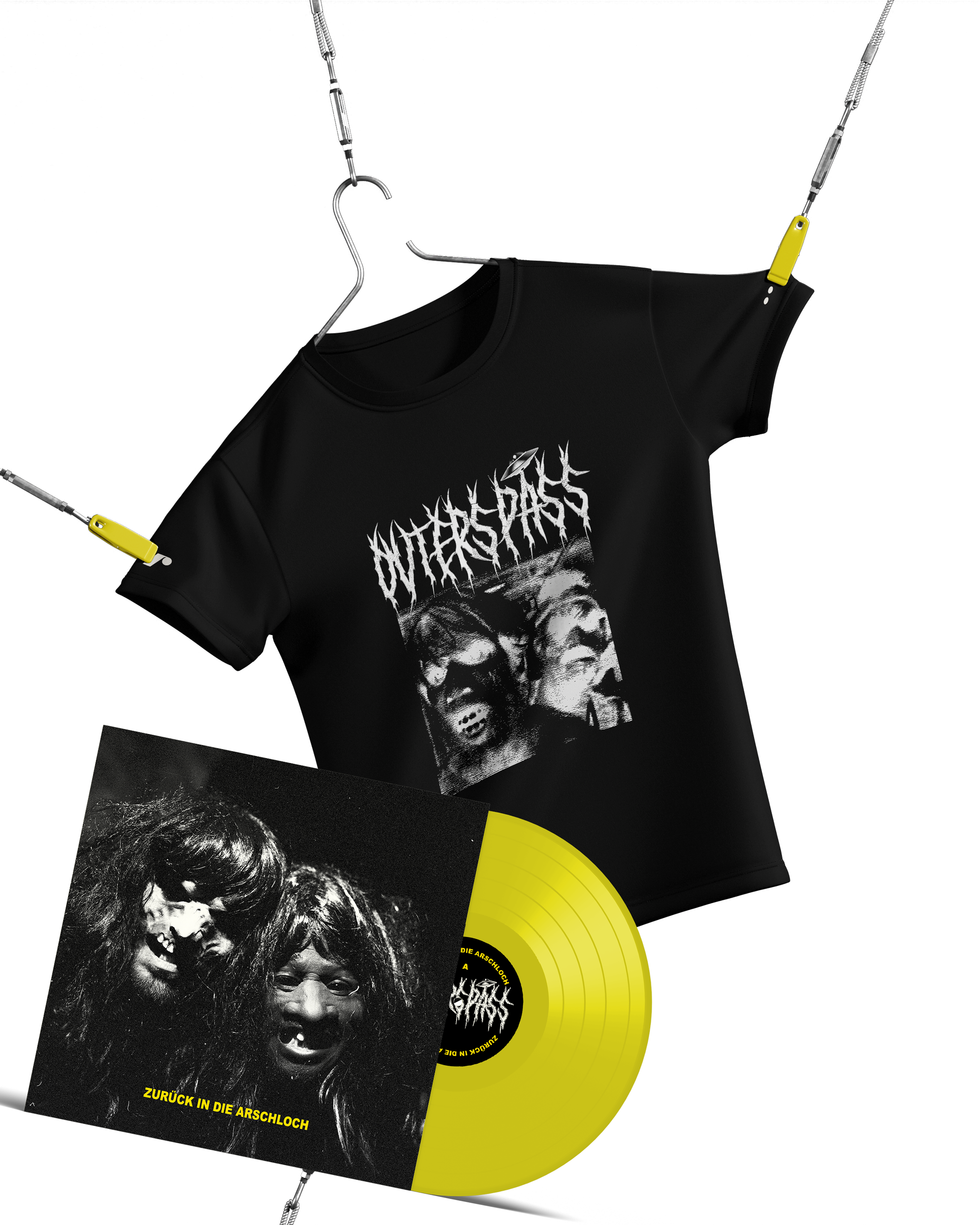 Outerspass - LP & T-Shirt Bundle