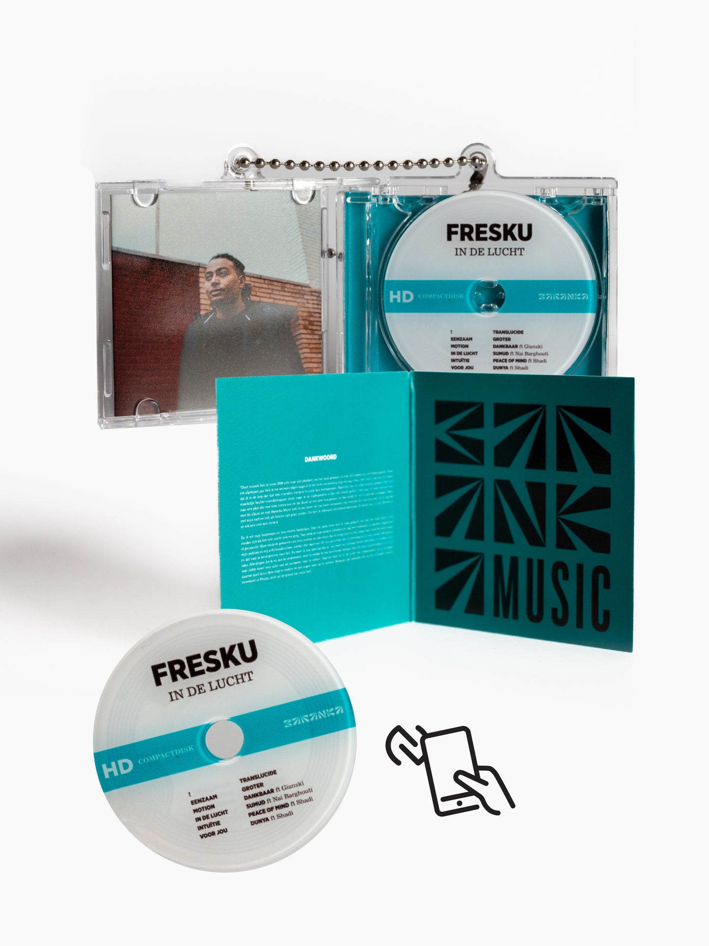 Fresku - Mini CD Keychain Bundle (PRE-ORDER)