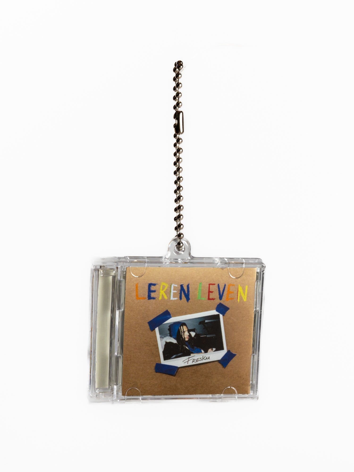 Fresku - Leren Leven Mini Keychain (met NFC)